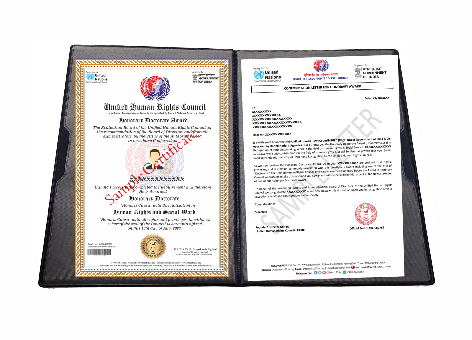 HR certificate